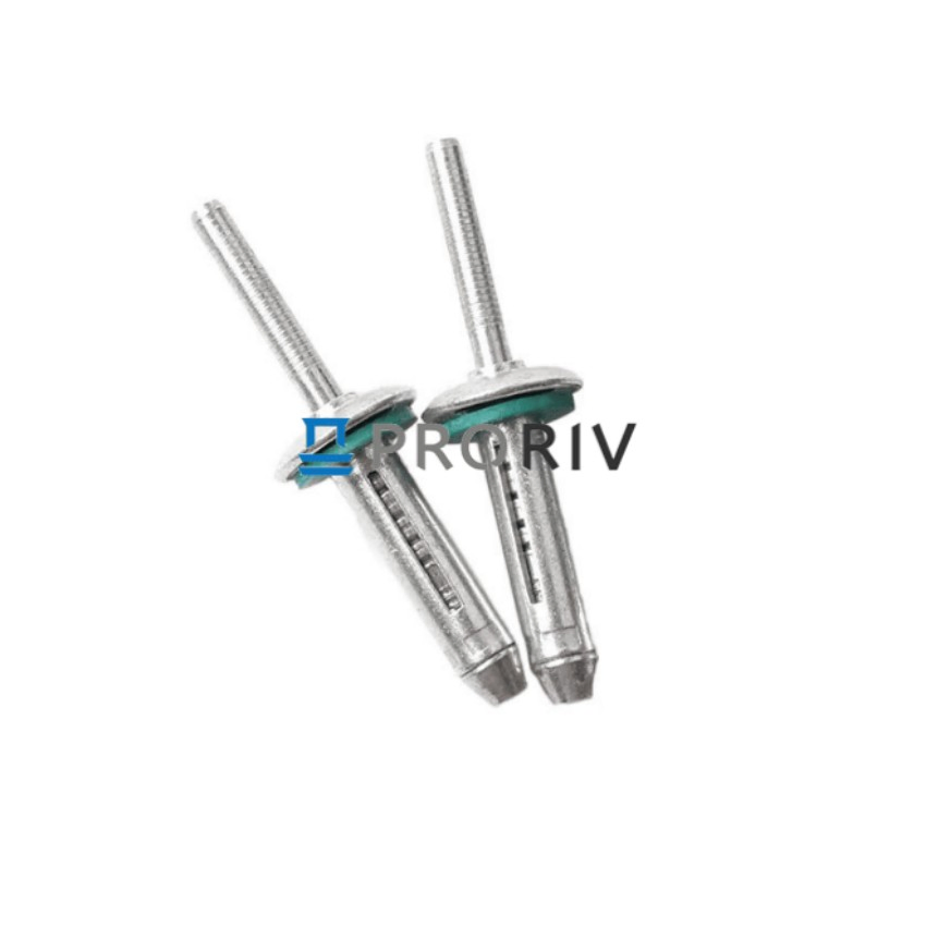Weatherproof Aluminum Countersunk Blind Rivet, Bulb Tite Style
