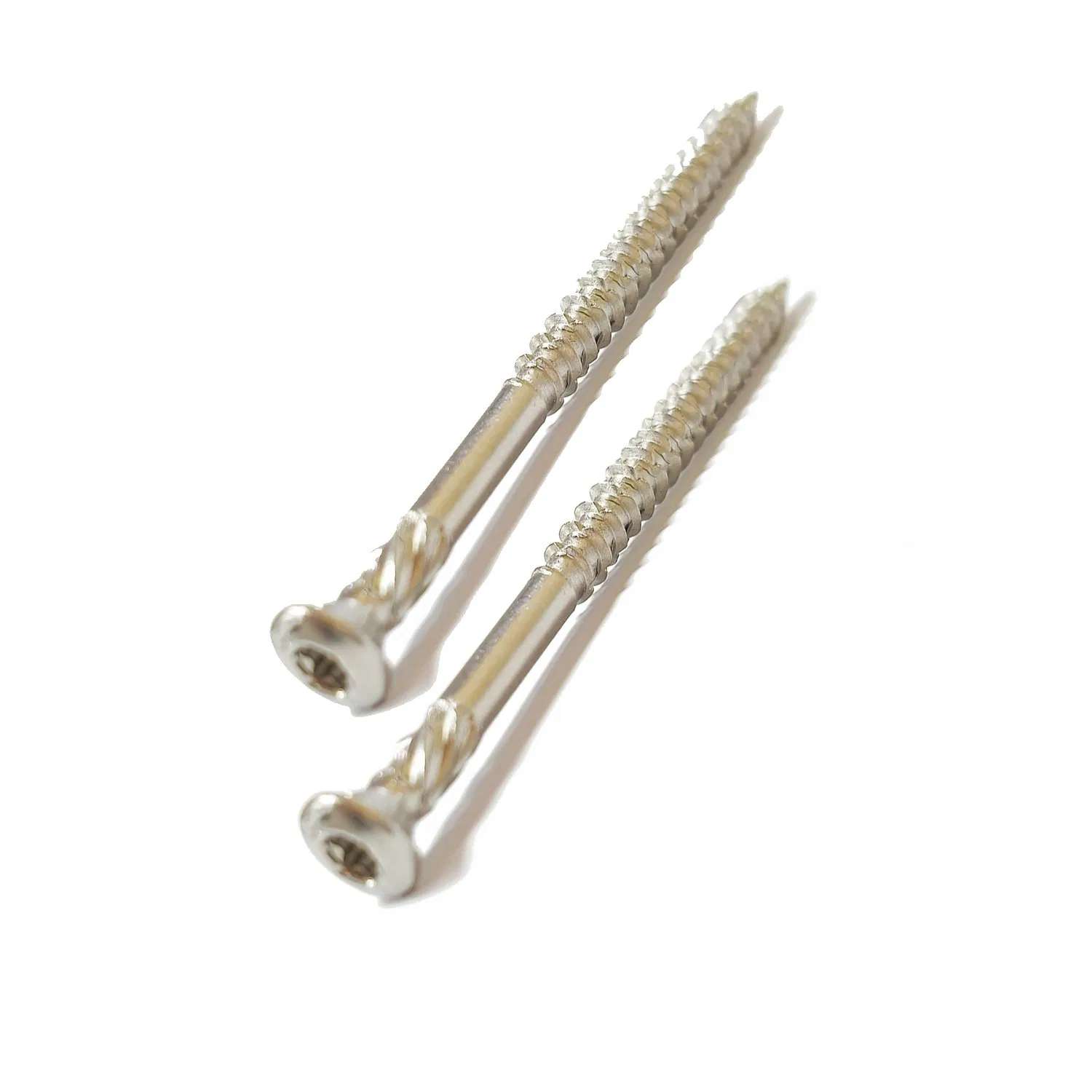 Stainless Steel Torx Fluted Shank Wood Screws Hardware Fasteners Bulk Sales