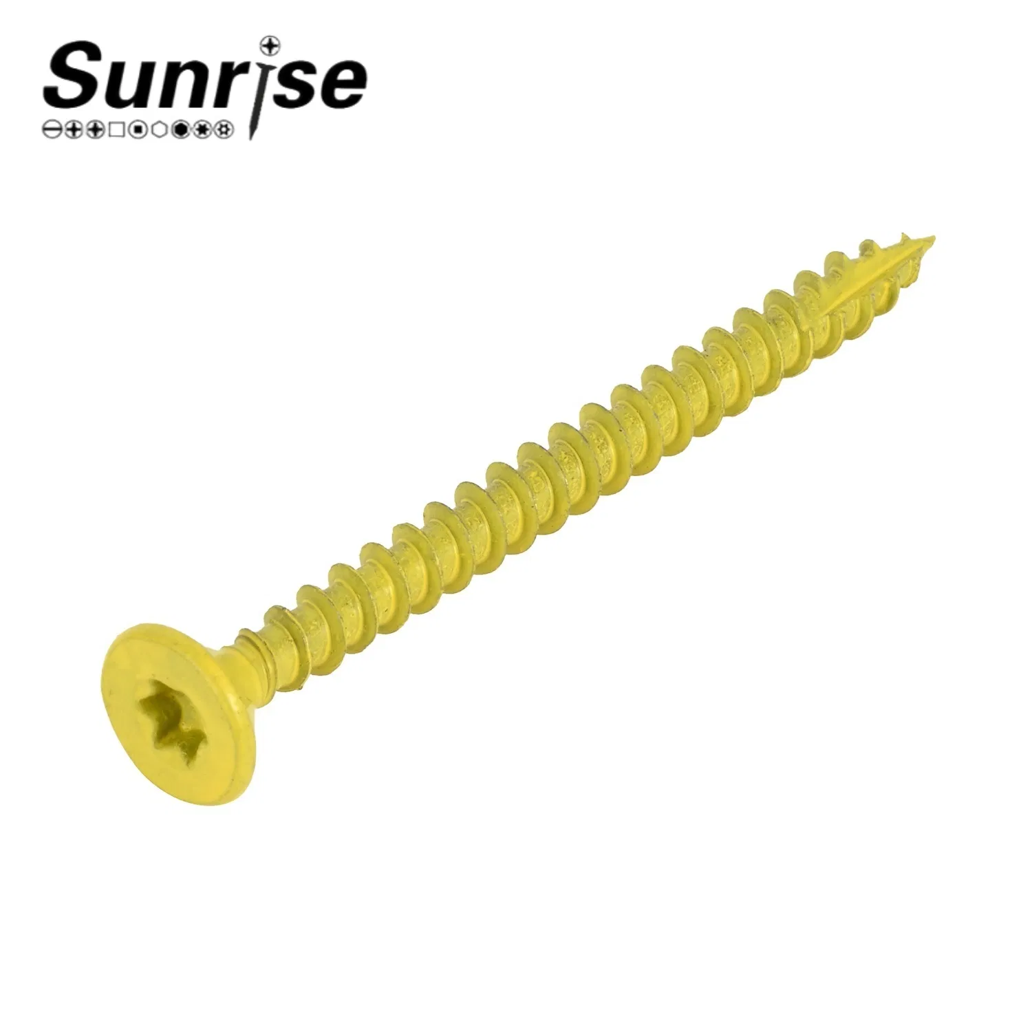 Marine Grade Stainless Steel Square Star Head Wood Deck Screw for Floorboards