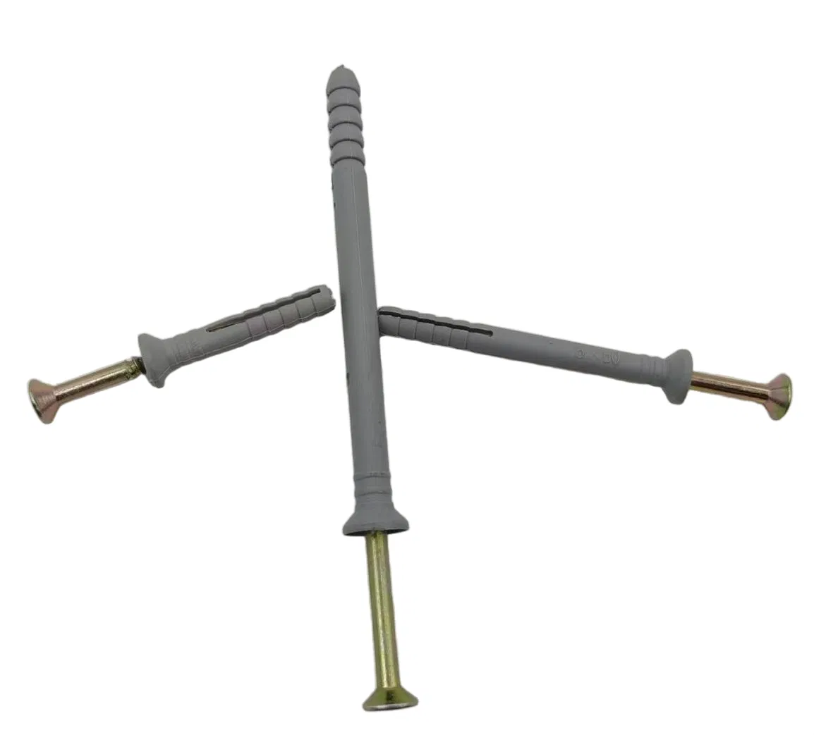 Multi-Purpose High Strength Nylon Wall Plug Anchor – Frame Fixing / Drywall Expansion / Hammer Drive Fastener