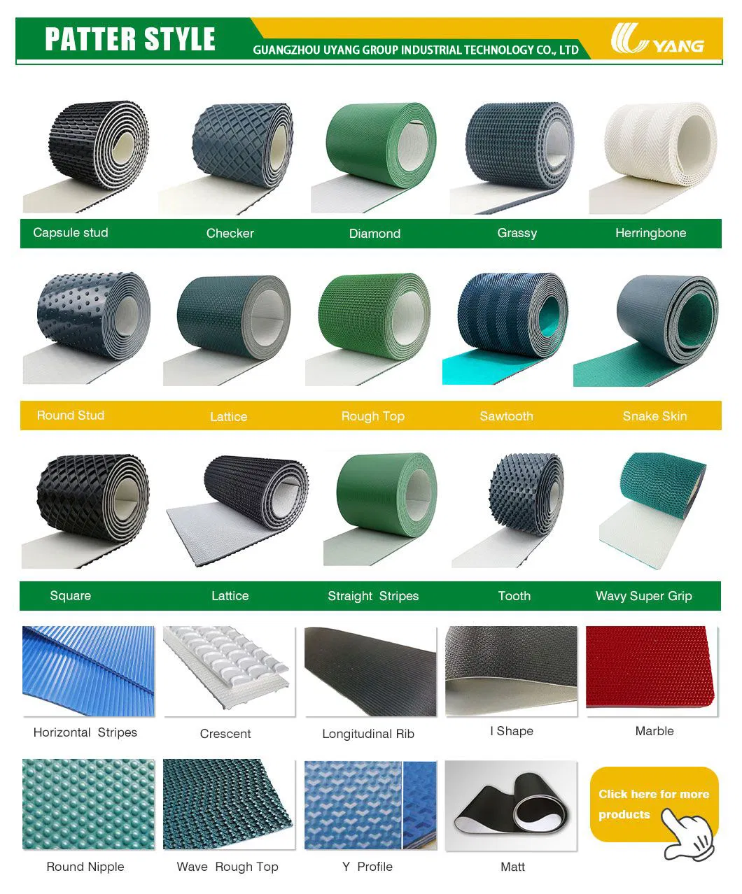 PVC Conveyor Belt Catalog