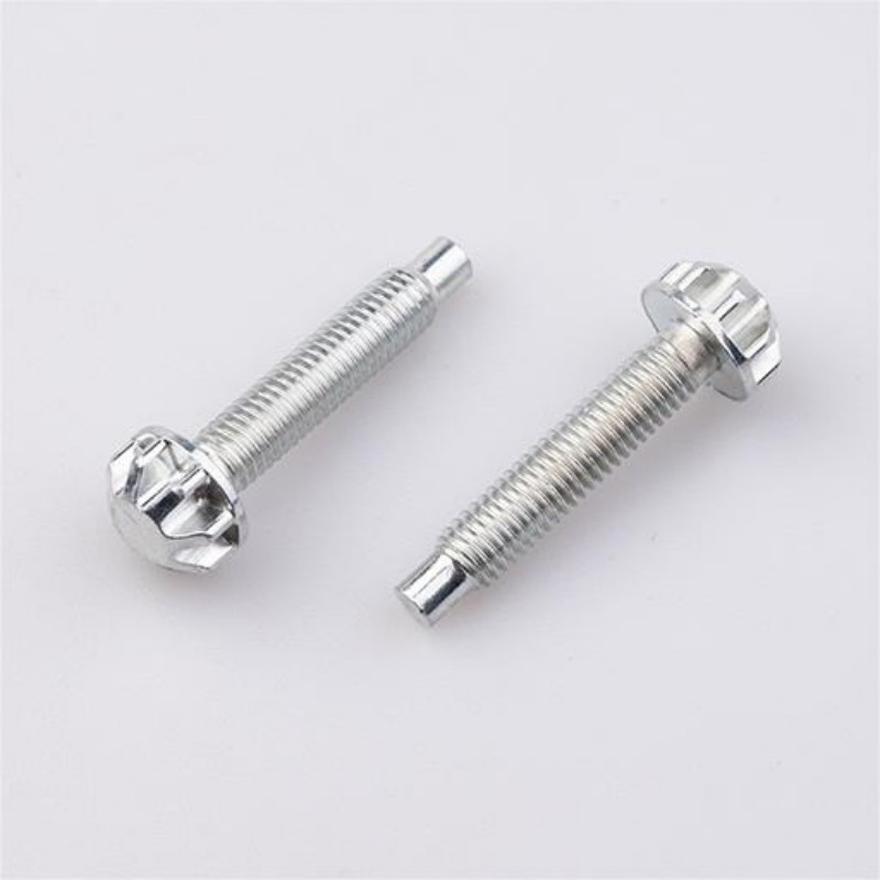 Custom Carbon Steel Serrated Truss Head Machine Threaded Screw Non-Standard Bolt