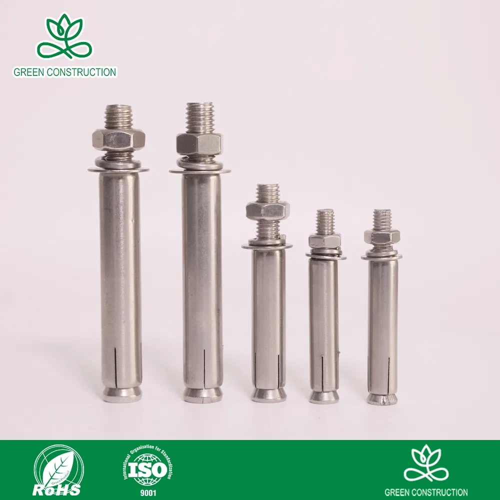 Green Construction Standard Parts Dimensional Stability 640 MPa-1080 MPa Yield Strength Customized Steel Structure Metal Precision Fasteners