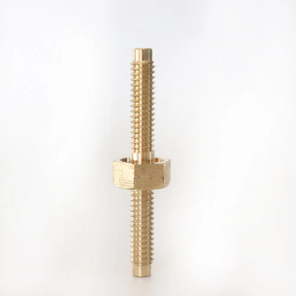 Copper Threaded Copper Double-Headed Screws Non-Standard Fasteners