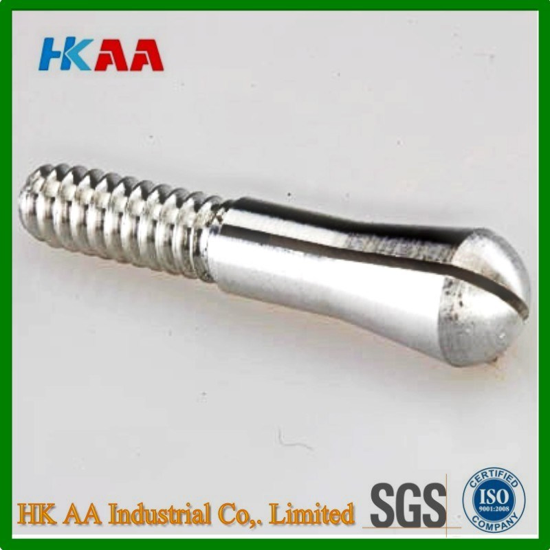 CNC Swiss Machining Brass / Aluminum Fastener