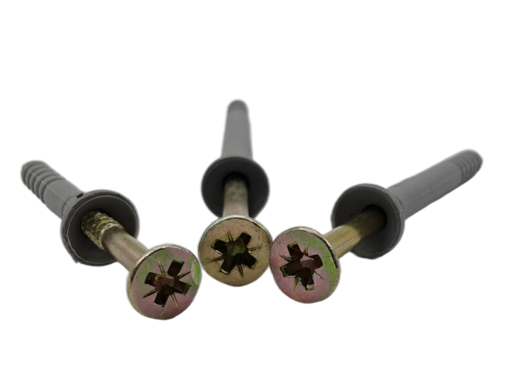 Multi-Purpose High Strength Nylon Wall Plug Anchor – Frame Fixing / Drywall Expansion / Hammer Drive Fastener