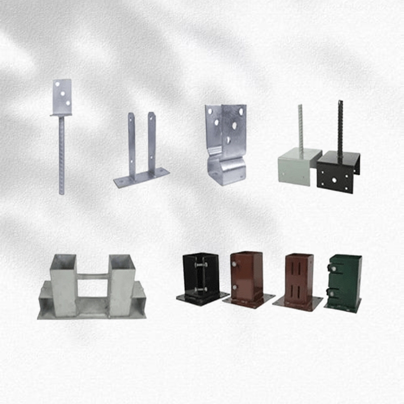 Durable Weatherproof Anchor for Campsite and Park Structures