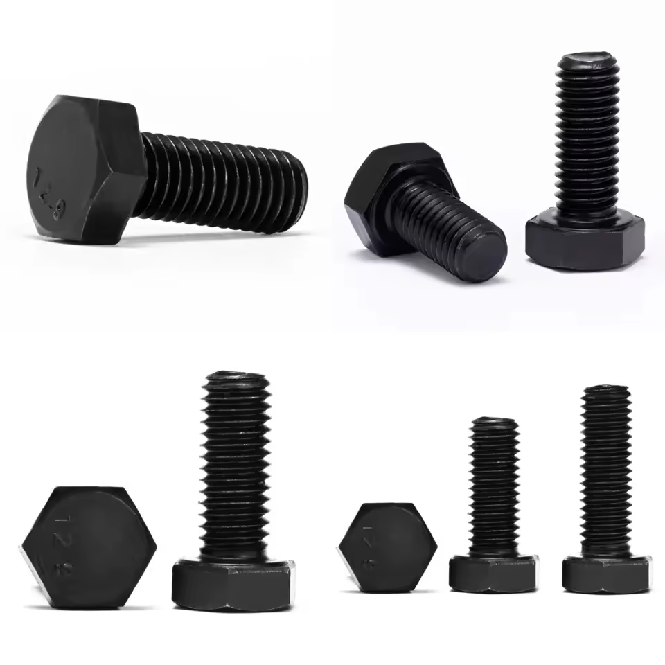 Black Oxide Heavy-Duty Structural Fasteners