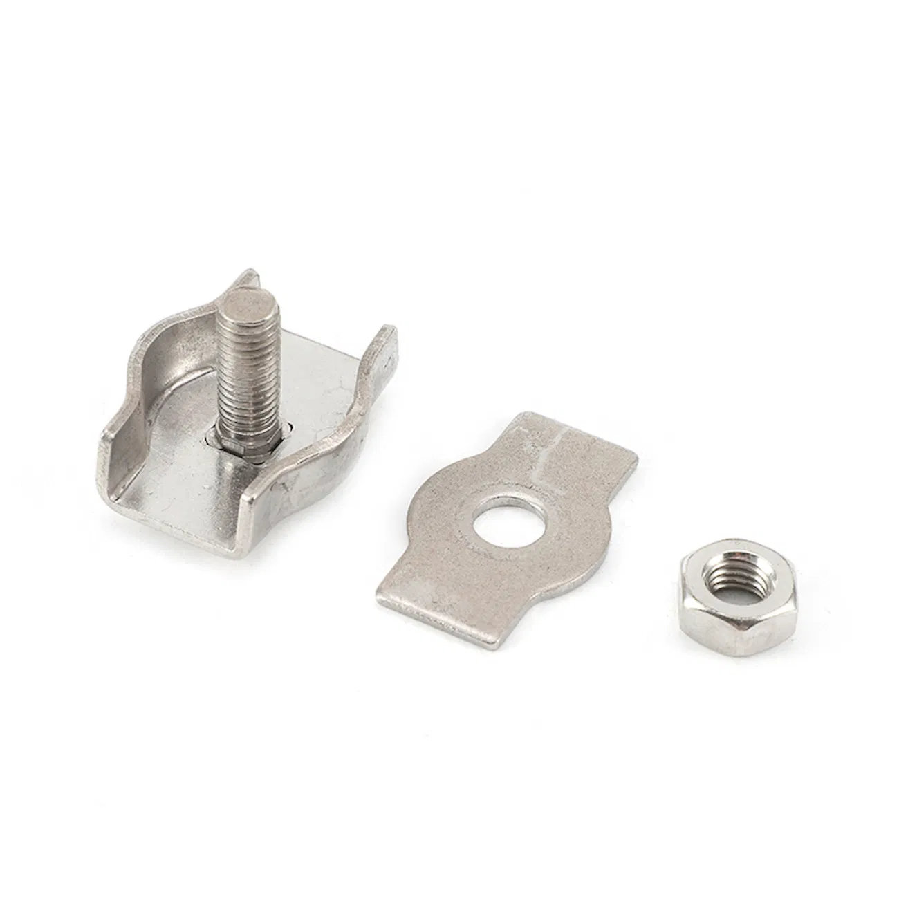 Industrial Clamp Shape Jieyou Carton / Pallet Fender Shackles Single Clamps Fastener