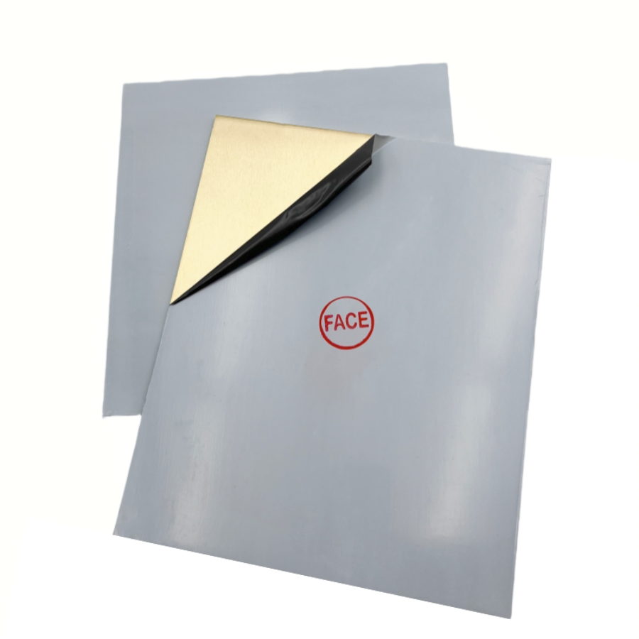 Worldwide Popular Precision Brass CNC Sheet One Side Polished with No Paint Printing Materials