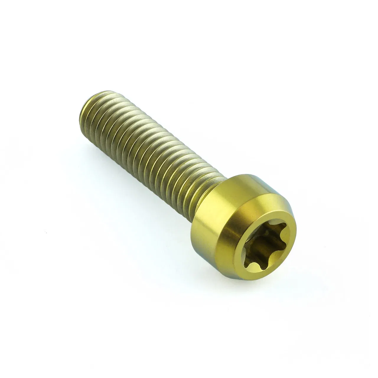 Precision Machined Grade 5 Titanium Cylindrical Head Torx Drive Bolt for Motorsport, Aerospace &amp; Marine