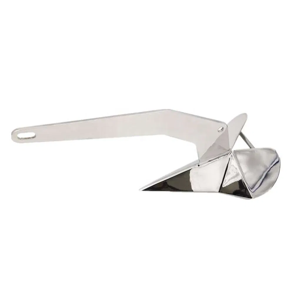 Marine Grade Delta Stainless Steel Anchor with Polished Finish