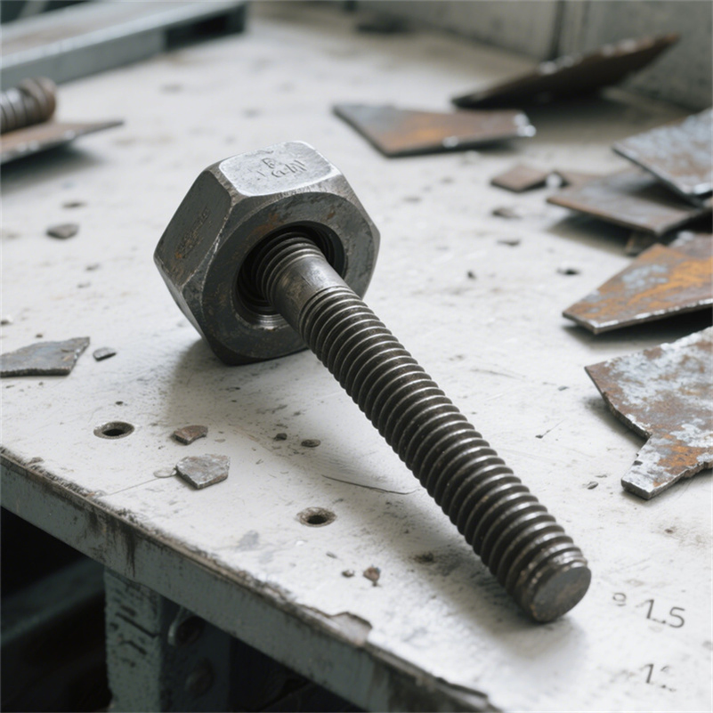 Steel Hex Bolts 8.8 Grade Solar Installation Fasteners PV System Solar Mounting