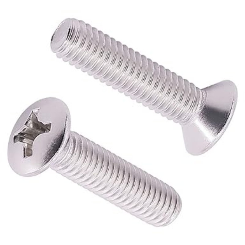 Reliable Cross Recessed Machine 304 Stainless Steel Fasteners for Furniture and Machinery