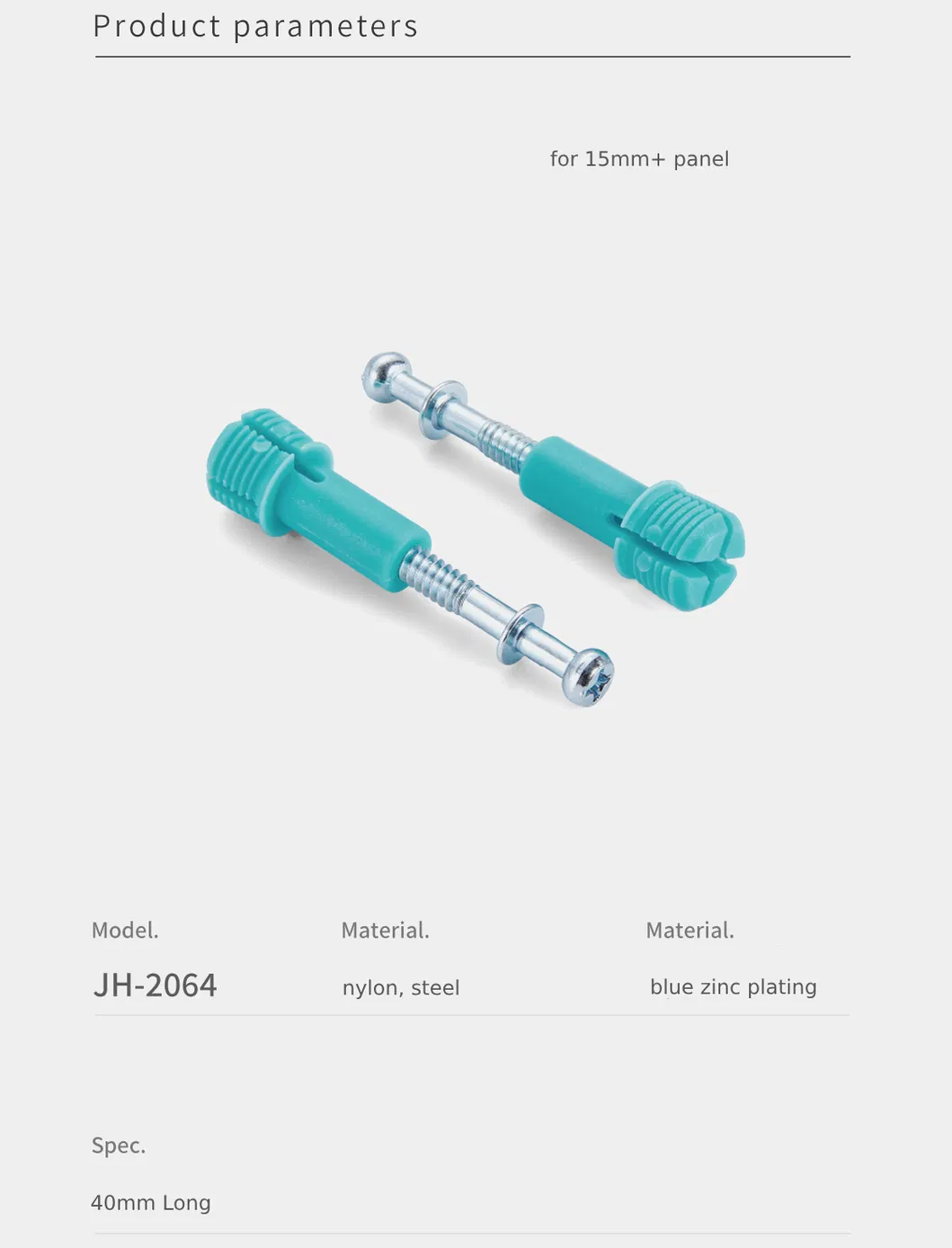 Cam Lock Installation View