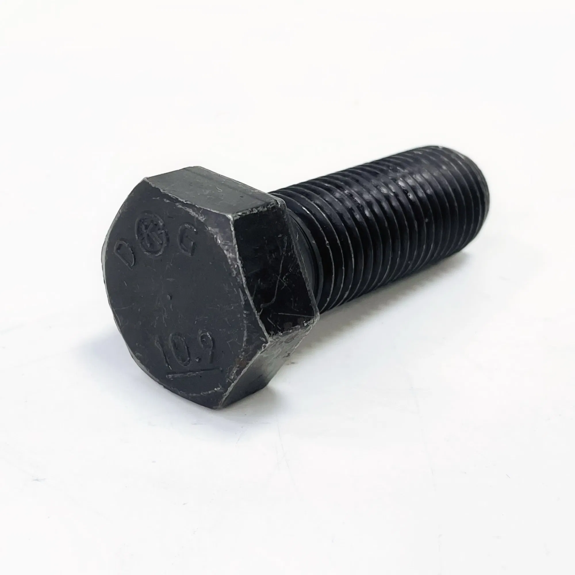 8.8 Grade Black Oxide High-Strength Hexagonal Bolts and Nuts Heavy-Duty External Fasteners for CNC Machining