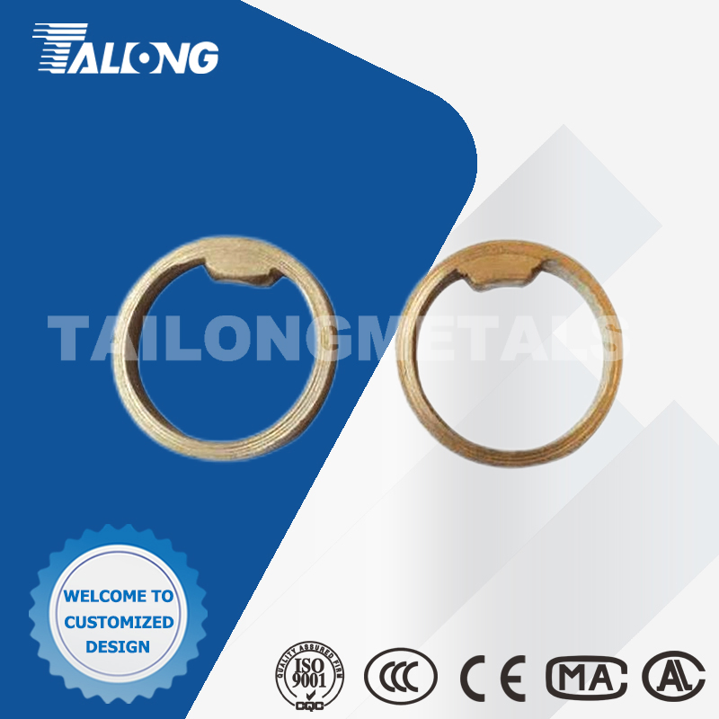 Manufacturers Supply Thick Knurled Nuts Round Nuts Custom Non-Standard Fasteners