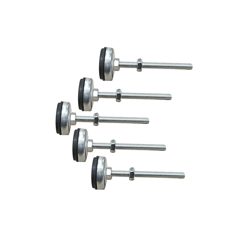 Custom Stainless Steel Adjustable Guide Pad M8 M10 Thread Leveling Feet Legs Fasteners