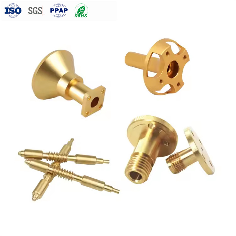 Precision CNC Machining Custom Brass Pipe Fasteners for Industrial Use