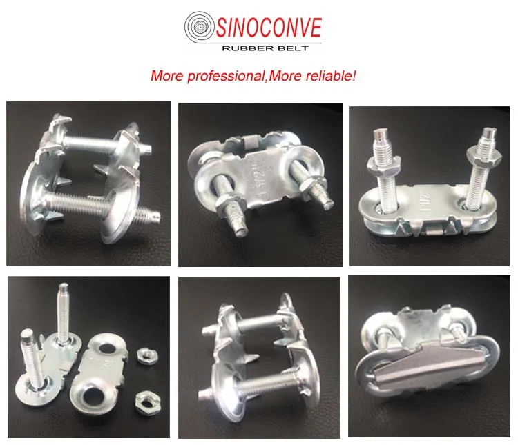 High Quality Carbon Steel Bolt Solid Plate Belt Fastener