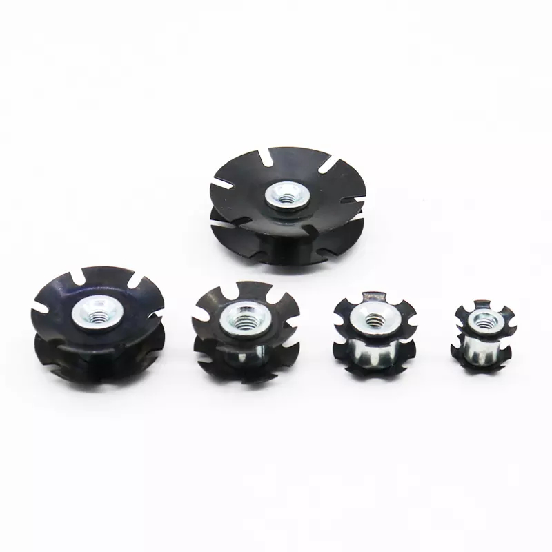 Star Flanged Nut for 1/8 Non Threaded Ahead Headset Fork