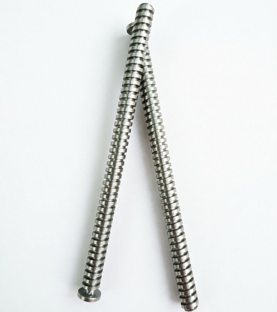 Custom Double Thread Pan Head Self Tapping Screw Fastener for Wood/Plastic Connection