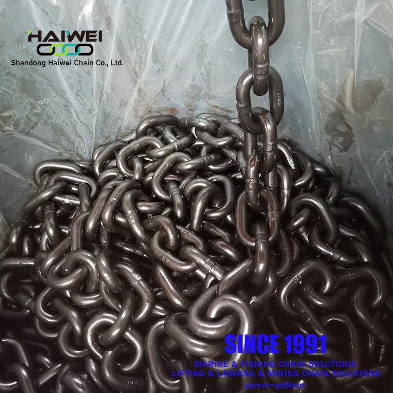 Grade U1 U2 U3 Marine Anchor Chain Open Link Common