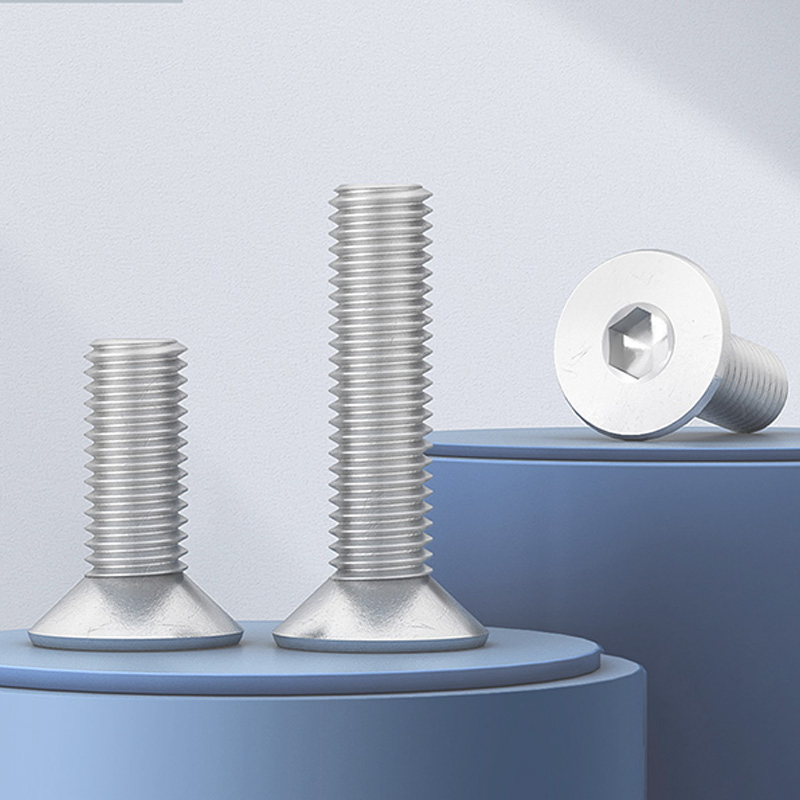 Many Colors Light Weight Aluminum Hex Socket Threaded Fasteners