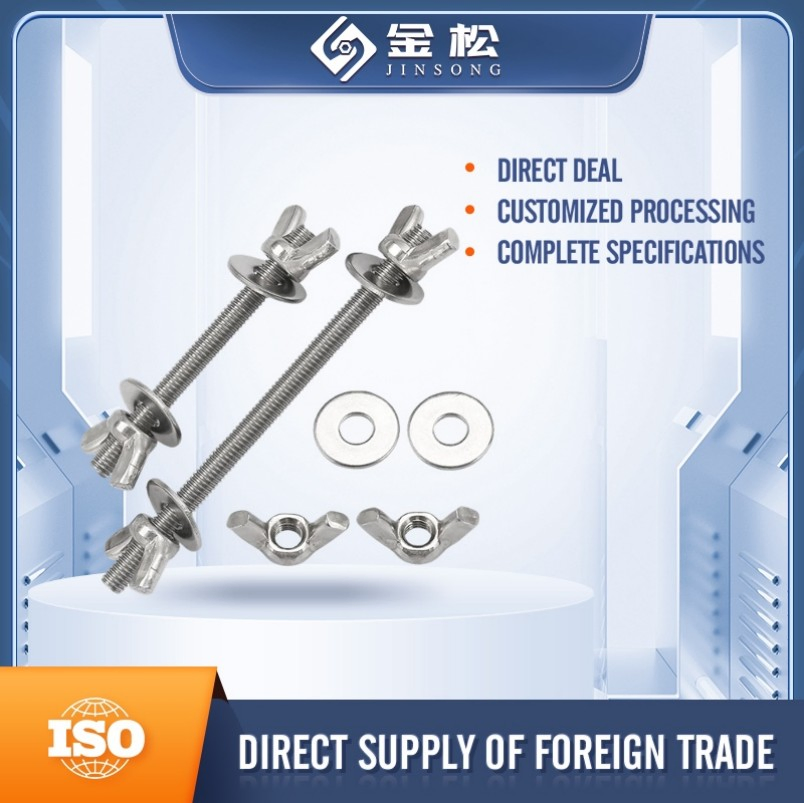 Weatherproof Wall-Through Bolt with Rubber Gasket for Soundproofing Jobs Sale