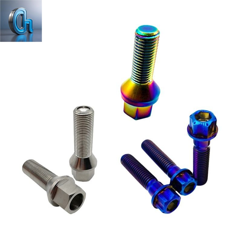 Custom Titanium Alloy Bolt Grade Durable Fastener for Aerospace, Marine &amp; Chemical Industries