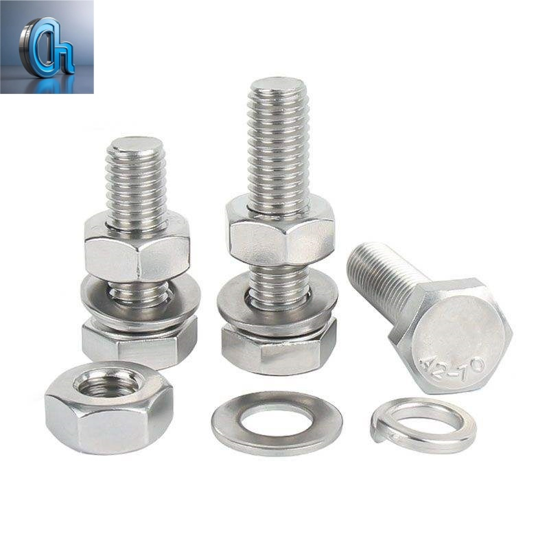 Customized Gr5 High-Strength Titanium Alloy Screw and Nut Fasteners - Corrosion-Resistant Industrial Fastener Manufacturer - OEM Metric