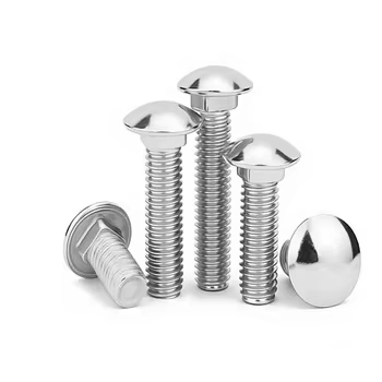 Carriage Bolts for Wooden Deck Construction Stainless Steel &amp; Carbon Steel Fasteners