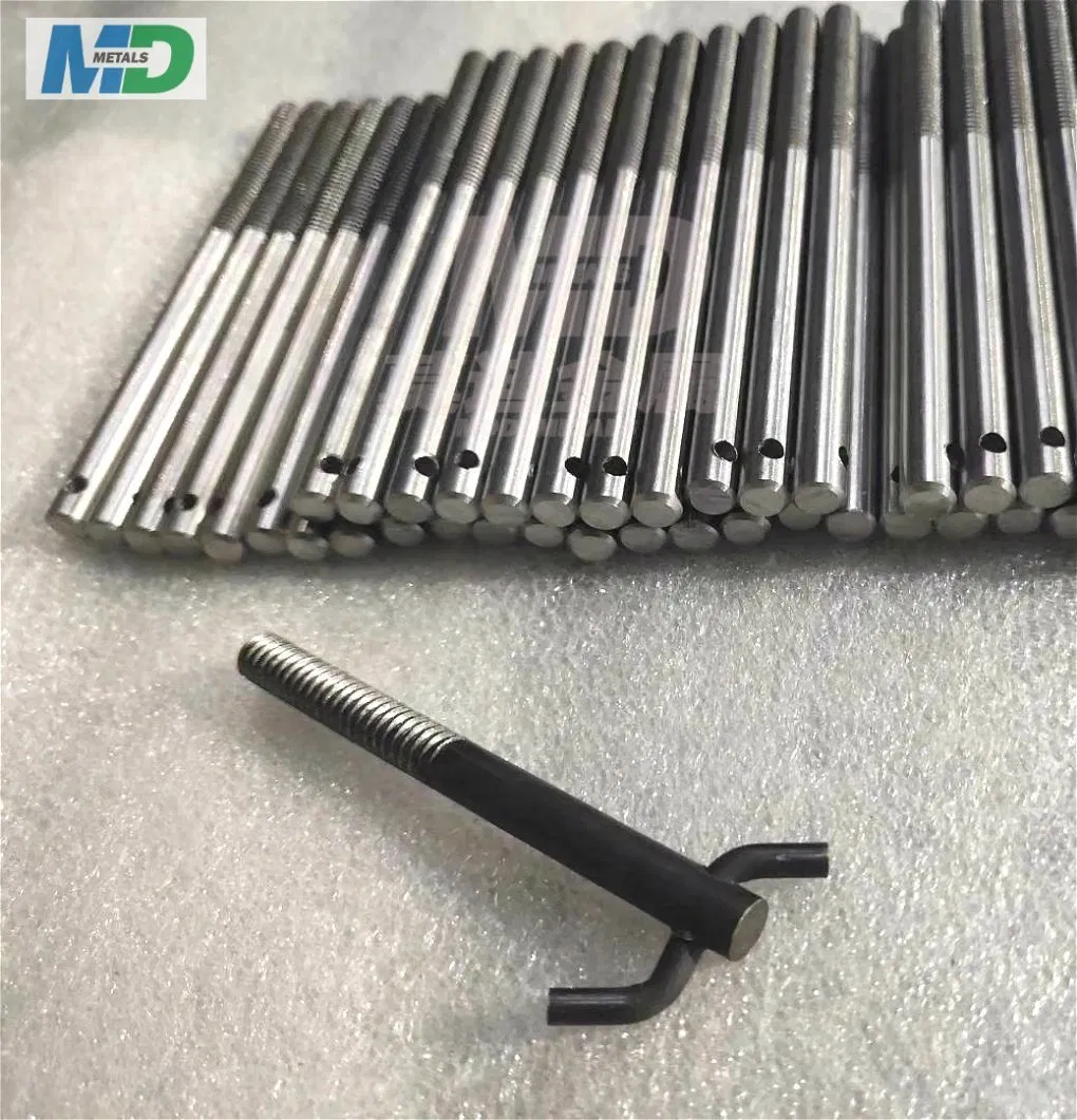 Fasteners Pure Molybdenum Threaded Rod