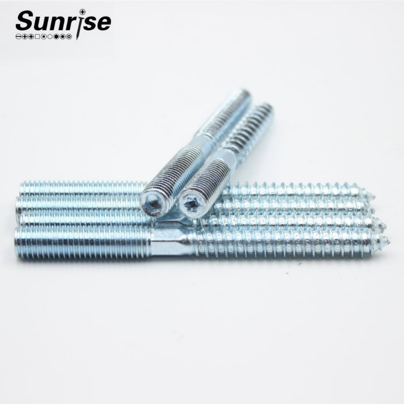 Factory Provide Non-Standard Bolts Double Head Stainless Steel Double Threaded End Stud Bolt