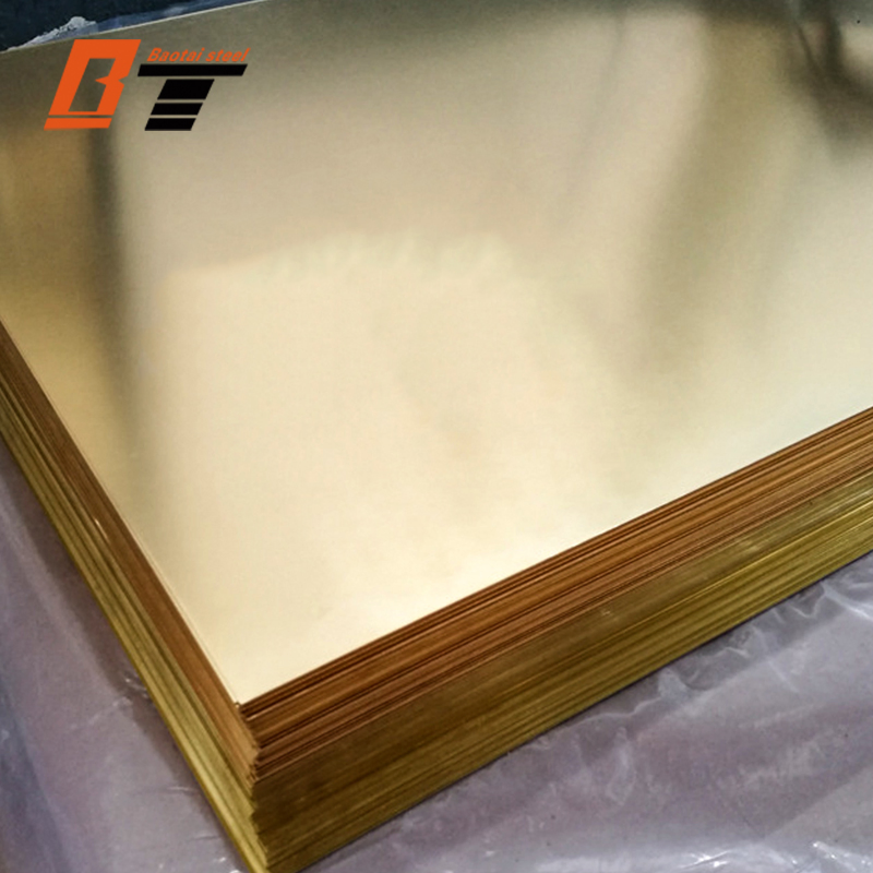 China H63 C10200 Brass Copper Sheet Cuzn37 Custom-Made H59 H62 H65 H70 H80 10mm 15mm 20mm 30mm Brass Sheet / Plate
