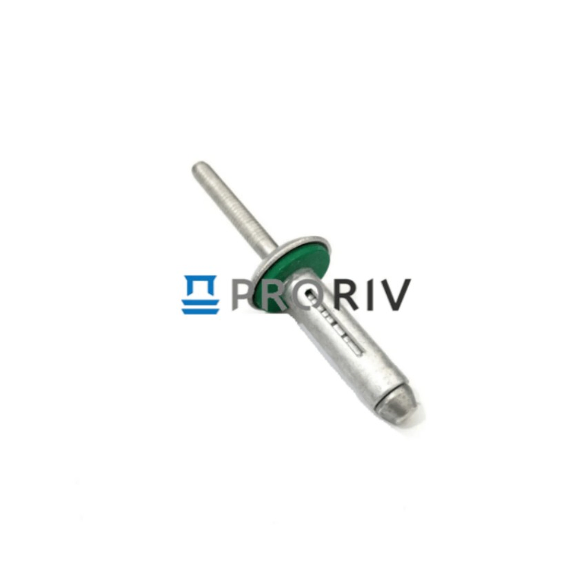 Weatherproof Aluminum Countersunk Blind Rivet, Bulb Tite Style