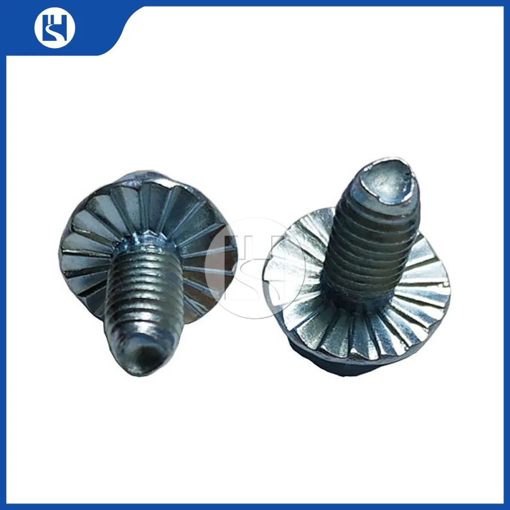 Self Tapping Screw and Hexagonal Flange Stainless Steel Hardware Fastener
