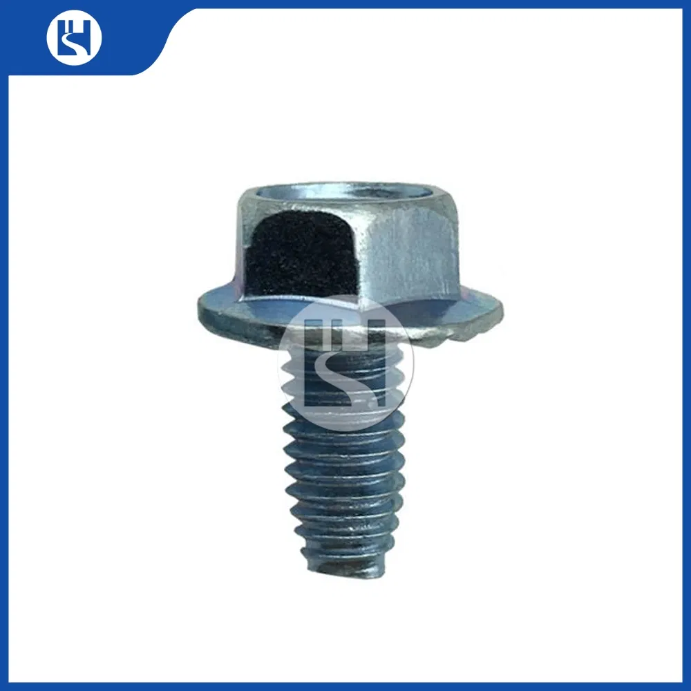 Self Tapping Screw and Hexagonal Flange Stainless Steel Hardware Fastener