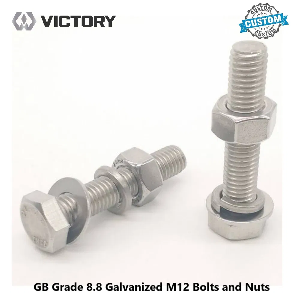 Premium Heavy-Duty Carbon Steel Fasteners for Industrial Applications