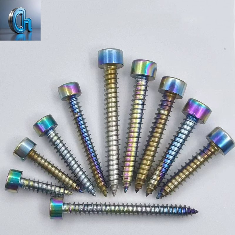 Custom Titanium Alloy Bolt Grade 2/5 - Durable Fastener for Aerospace, Marine &amp; Chemical Industries