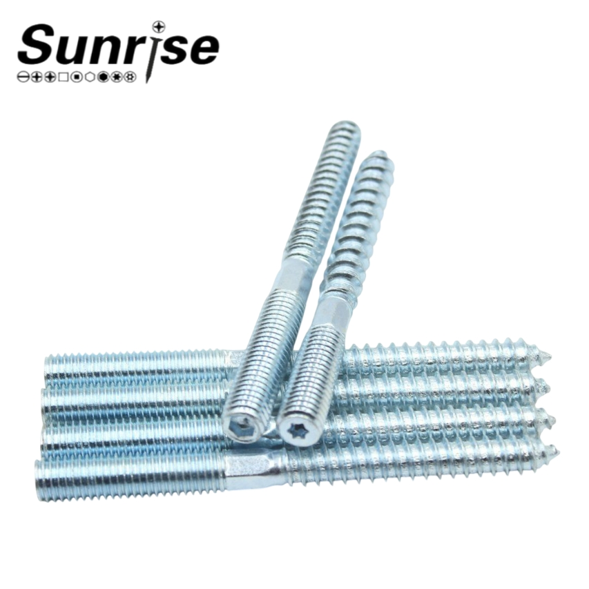 Factory Provide Non-Standard Bolts Double Head Stainless Steel Double Threaded End Stud Bolt