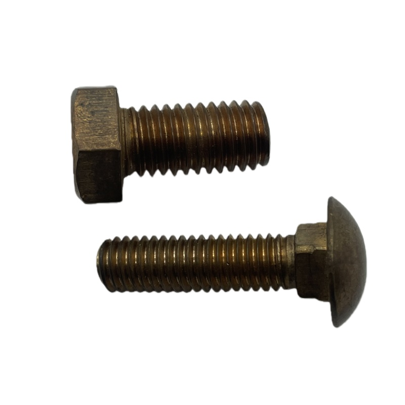 Custom Tamper Resistant Passivated Silicon Bronze C65100 Hex Bolt Marine Grade