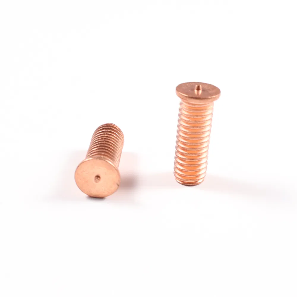 M12 SS304 Ss400 Mild Steel Non Flanged Threaded Aluminum CD Type Weld Studs Screw