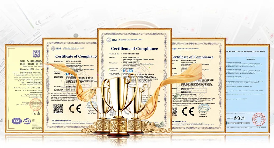 Certificados de Qualidade Internacional