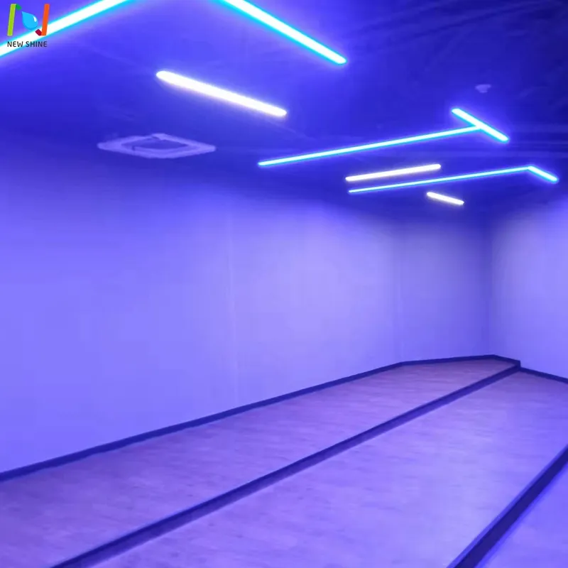 Luminária Linear LED Suspensa Decorativa para Escritório