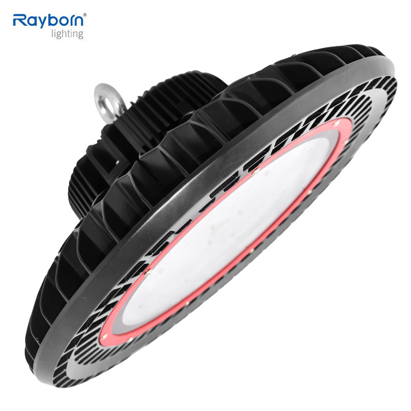 5years Garantia 100W 150W 200W Iluminação Industrial LED High Bays para Armazém Fábrica Oficina Branco Frio Branco Dia