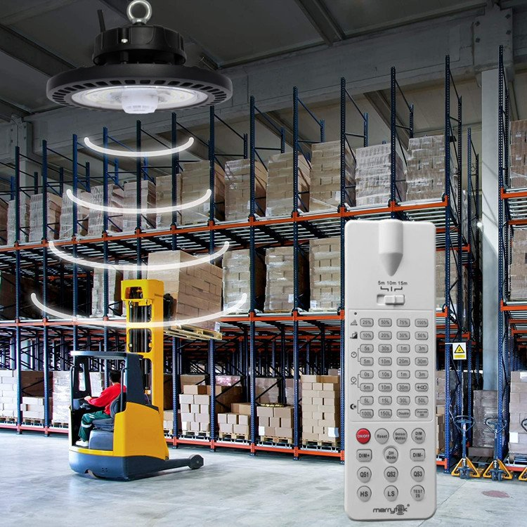 7-10 Anos de Garantia Luz LED UFO Alta Baía ETL Dlc SAA CE CB PSE EMC Certificado 150W 200W 30000lm Local Úmido IP65 Novo Estilo Redondo Iluminação Industrial Alta Baía