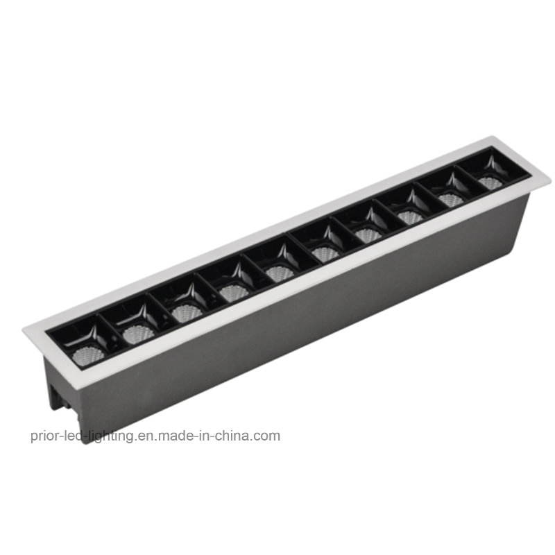 Candeeiro de tecto LED Trimless rebaixada Laser Formato Blade