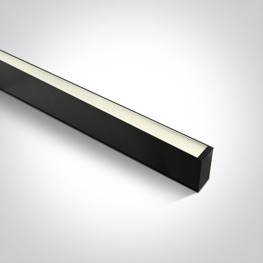 Iluminação Linear LED Suspensa de Luz Direta e Indireta para Escritórios