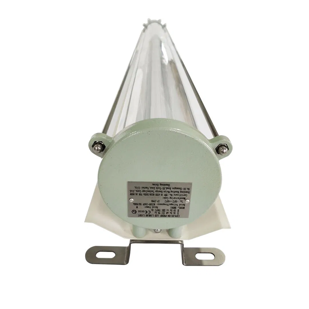 IP66 Luminárias Lineares LED à Prova de Explosão para Ambiente de Trabalho Explosivo de Petróleo e Gás